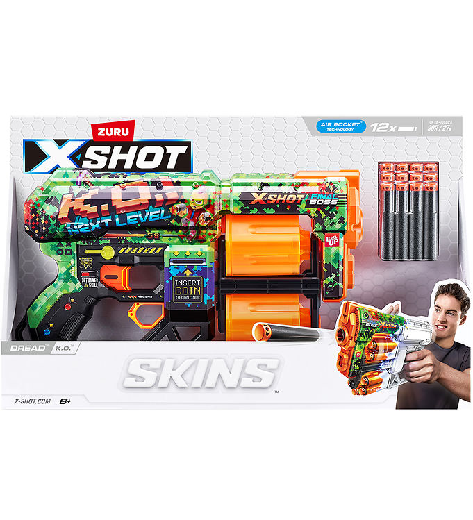 X-SHOT Skumgevær - Skins - K.O.