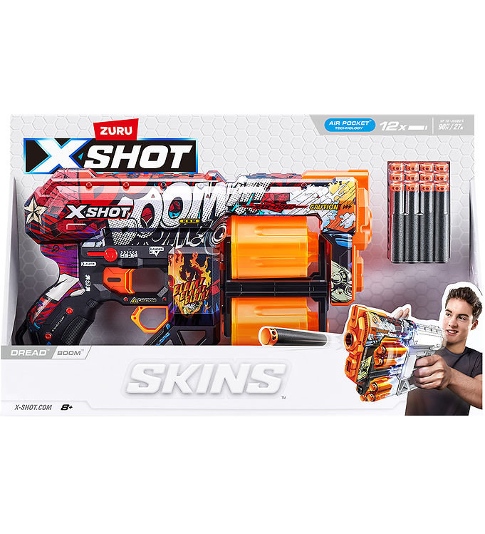 X-SHOT Skumgevær - Skins - Boom