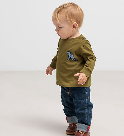 MarMar Bluse - Tad - Dino Patch MarMar Bluse - Tad - Dino Patch