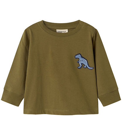 MarMar Bluse - Tad - Dino Patch MarMar Bluse - Tad - Dino Patch