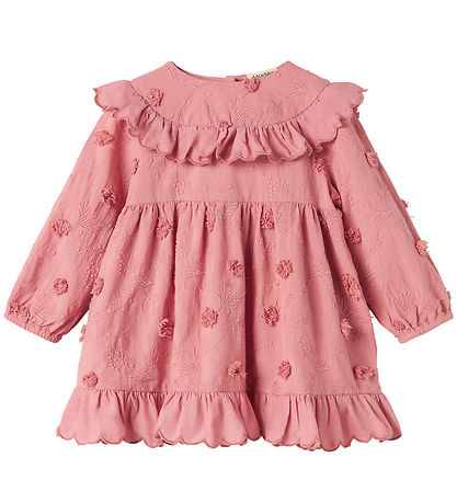 MarMar Kjole - Deas - Pink Delight m. Blomster MarMar Kjole - Deas - Pink Delight m. Blomster