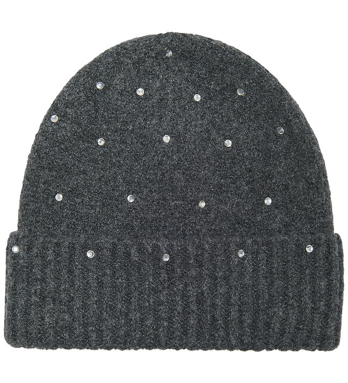 Kids Only Hue - Strik - KogChyna - Dark Grey Melange/Rhinestones