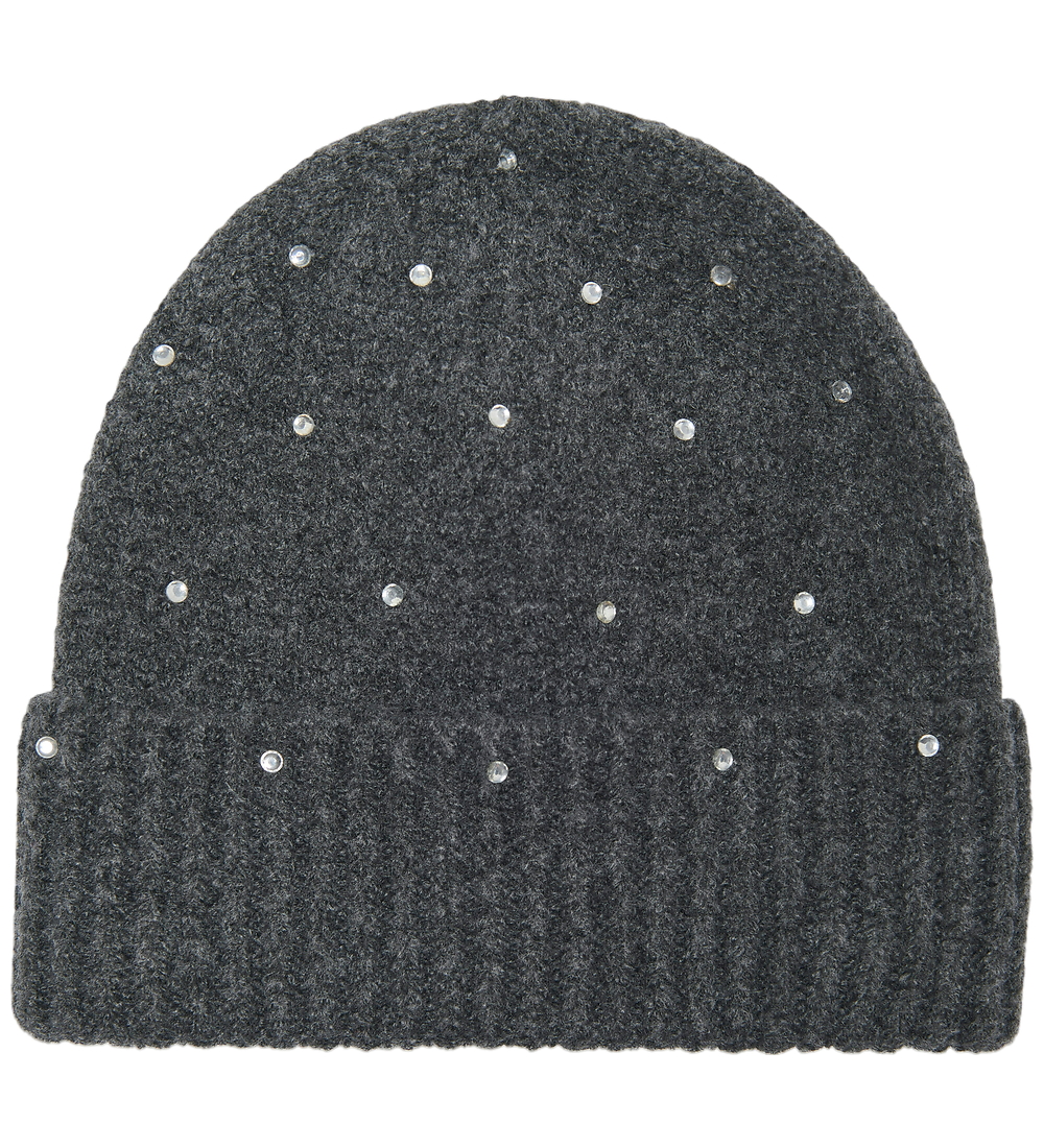 Kids Only Mütze - Strick - KogChyna - Dark Grey Melange/Strassst - Kids Only - One Size - Mützen
