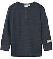 Name It Bluse - Uld/Viskose - NmmWyla - Ombre Blue