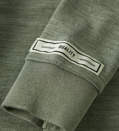 Name It Bluse - Uld/Viskose - NmmWyla - Dried Sage