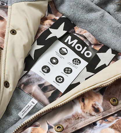 Molo Flyverdragt - Polaris Fur - Playing Foxes
