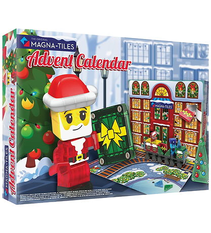 Magna-Tiles Julekalender - 34 Dele - MicroMAGS Magna-Tiles Julekalender - 34 Dele - MicroMAGS