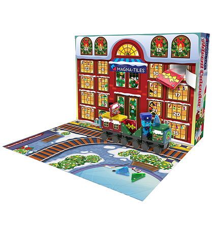 Magna-Tiles Julekalender - 34 Dele - MicroMAGS Magna-Tiles Julekalender - 34 Dele - MicroMAGS