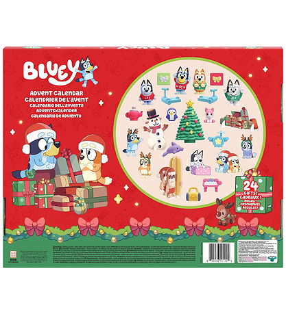 Bluey Julekalender - 24 Låger Bluey Julekalender - 24 Låger