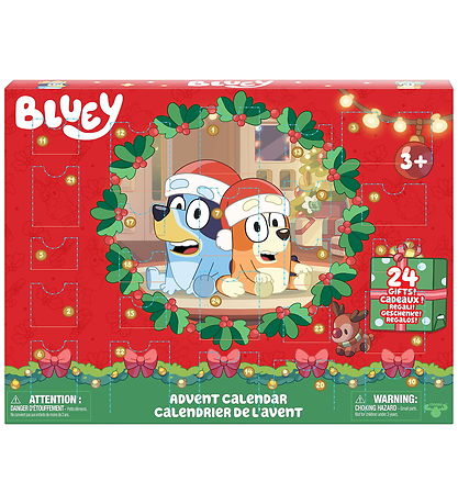 Bluey Julekalender - 24 Låger Bluey Julekalender - 24 Låger