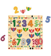 Djeco Puslespil - 1-10 - 20 Brikker Djeco Puslespil - 1-10 - 20 Brikker