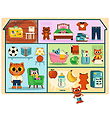 Djeco Puslespil - Puzzlo House - 22 Brikker Djeco Puslespil - Puzzlo House - 22 Brikker