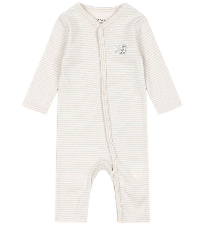 Fanga Fontana Fio Natdragt - Tea Stripe Gray Dawn