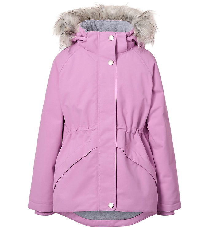 Molo Vinterjakke - Cathy Fur - Purple Ray