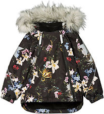 Molo Vinterjakke - Hopla Fur - Paisley Flowers  Molo Vinterjakke - Hopla Fur - Paisley Flowers
