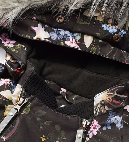 Molo Vinterjakke - Hopla Fur - Paisley Flowers 