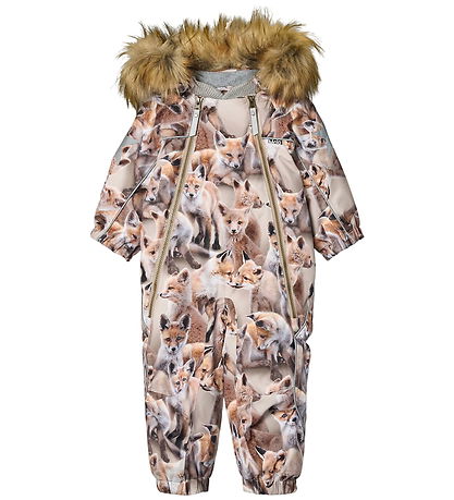 Molo Flyverdragt - Pyxis Fur - Playing Foxes Molo Flyverdragt - Pyxis Fur - Playing Foxes