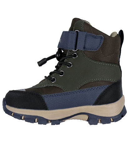 Mikk-Line Vinterstøvler - Tex Velcro - Chocolate Chip