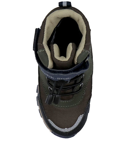 Mikk-Line Vinterstøvler - Tex Velcro - Chocolate Chip