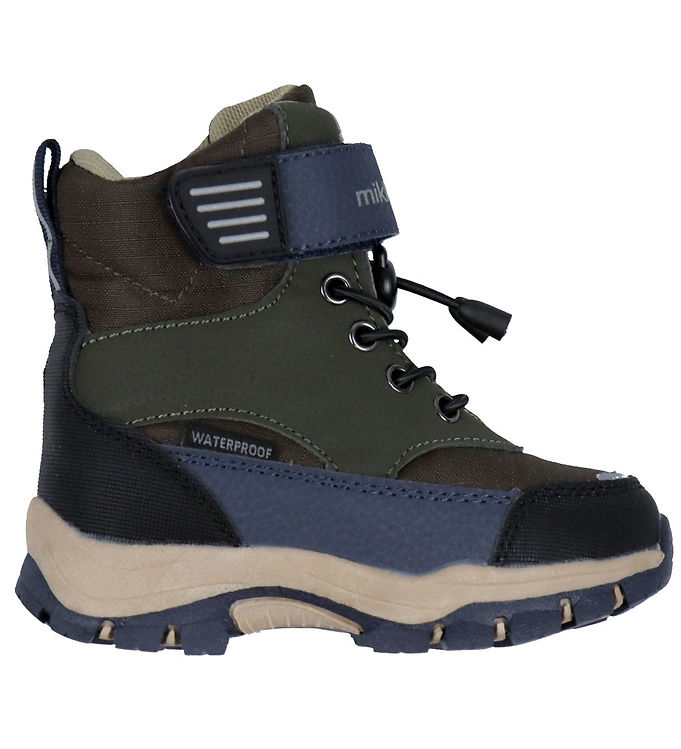 Mikk-Line Vinterstøvler - Tex Velcro - Chocolate Chip