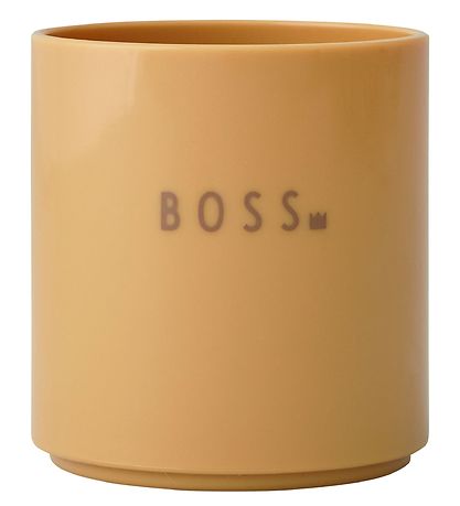 Design Letters Kop - Tritan - Favourite - Mustard Design Letters Kop - Tritan - Favourite - Mustard