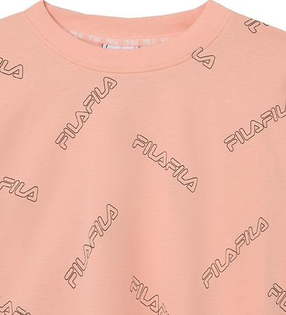 T-Shirt Fila - Jamilia recadrée - Coral Cloud