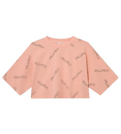 T-Shirt Fila - Jamilia recadrée - Coral Cloud