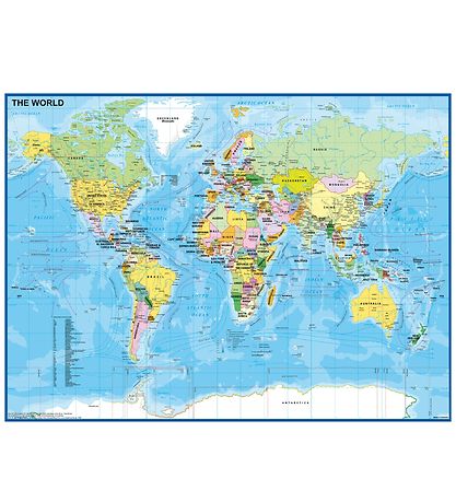 Ravensburger Pussel - 200 Delar - Världskarta