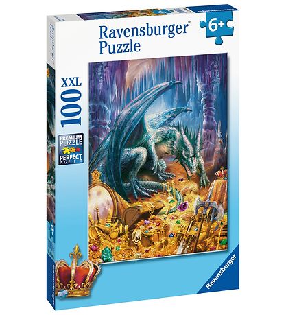 Ravensburger 직소 퍼즐 - 100개 - 드래곤의 보물