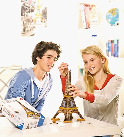 Ravensburger 3D Jigsaw Puzzle - 216 Bricks - Eiffel Tower Ravensburger 3D Jigsaw Puzzle - 216 Bricks - Eiffel Tower
