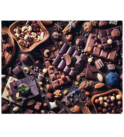 Ravensburger Puslespil - 2000 Brikker - Chocolate Paradise Ravensburger Puslespil - 2000 Brikker - Chocolate Paradise