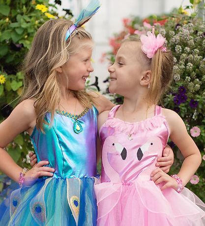 Great Pretenders Udklædning - Påfugl - Blå m. Glimmer Great Pretenders Udklædning - Påfugl - Blå m. Glimmer