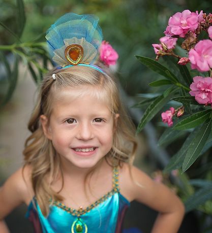 Great Pretenders Udklædning - Påfugl - Blå m. Glimmer Great Pretenders Udklædning - Påfugl - Blå m. Glimmer