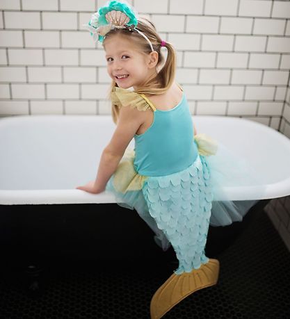 Great Pretenders Udklædning - Mermalicious - Pastel Aqua Great Pretenders Udklædning - Mermalicious - Pastel Aqua