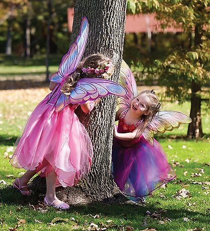 Great Pretenders Udklædning - Regnbue - Fuchsia m. Glimmer Great Pretenders Udklædning - Regnbue - Fuchsia m. Glimmer