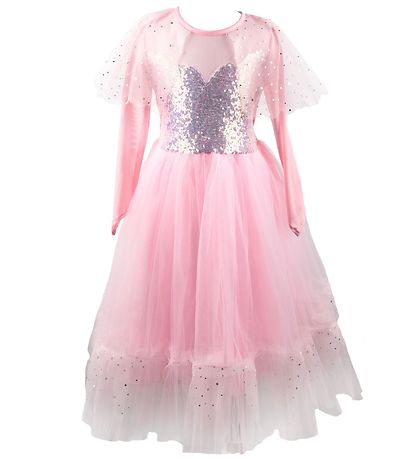Déguisement Great Pretenders - Robe de princesse - Rose av. Pail Déguisement Great Pretenders - Robe de princesse - Rose av. Pail