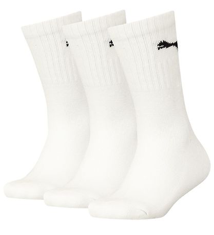 Puma Strømper - Kids Regular Crew - 3-pak - Hvid