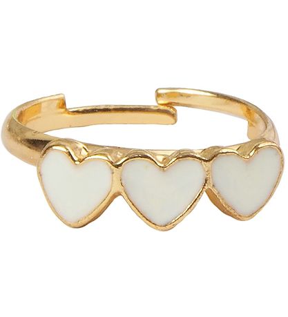 Great Pretenders Udklædning - Hjerte & Stjerne - Guld