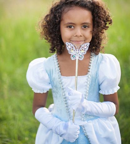 Great Pretenders Udklædning - Prinsessehandsker - Hvid