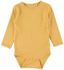 Minymo Bodysuit l/s - Bamboo - Rattan