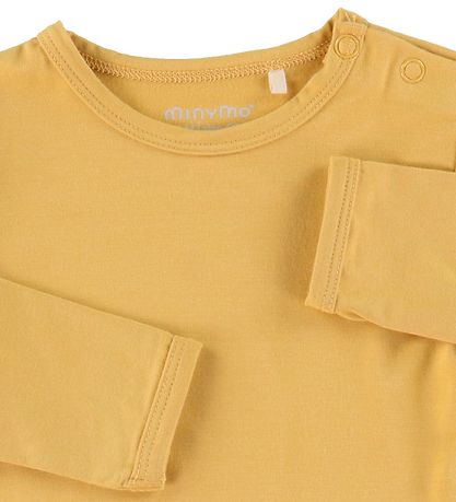 Minymo Romper l/s - Bamboe - Rotan