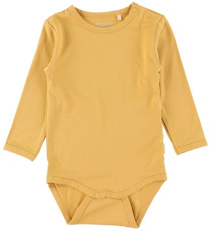 Minymo Romper l/s - Bamboe - Rotan