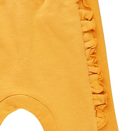 Minymo Sweatpants - York Yellow m. Flæser