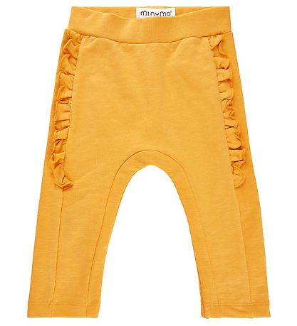 Minymo Sweatpants - York Yellow m. Flæser Minymo Sweatpants - York Yellow m. Flæser