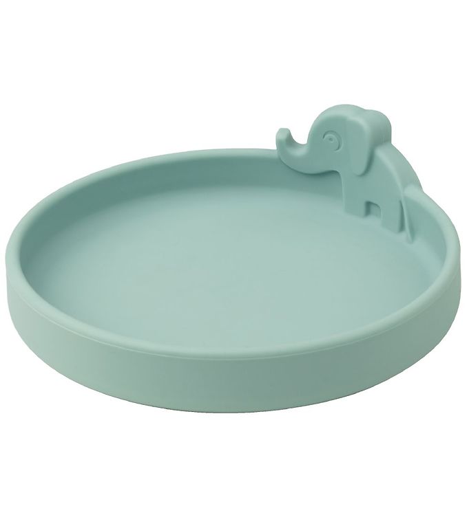 Done By Deer Tallerken - Silikone - Elphee - Blå