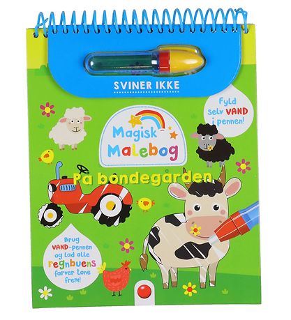 Forlaget Bolden Malebog - Magisk Malebog - På Bondegården Forlaget Bolden Malebog - Magisk Malebog - På Bondegården