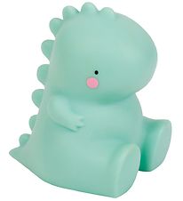 A Little Lovely Company Lampe - 12,5 cm - T-Rex - Grøn A Little Lovely Company Lampe - 12,5 cm - T-Rex - Grøn