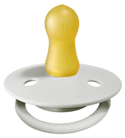 BIBS De Lux Sutter - 2-pak - Str. 2 - Rund - Haze/Blossom BIBS De Lux Sutter - 2-pak - Str. 2 - Rund - Haze/Blossom