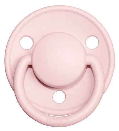 BIBS De Lux Sutter - Onesize - 2-pak - Rund - Haze/Blossom BIBS De Lux Sutter - Onesize - 2-pak - Rund - Haze/Blossom