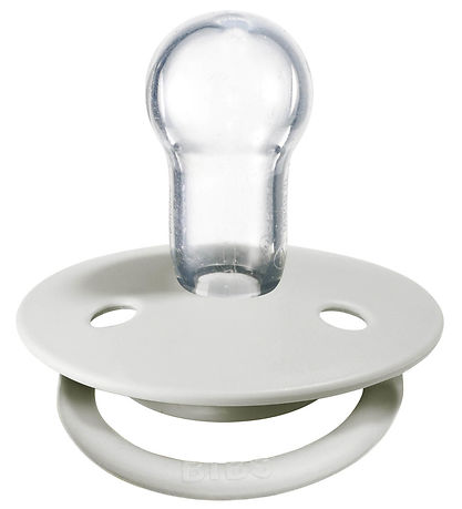 BIBS De Lux Sutter - Onesize - 2-pak - Rund - Haze/Blossom